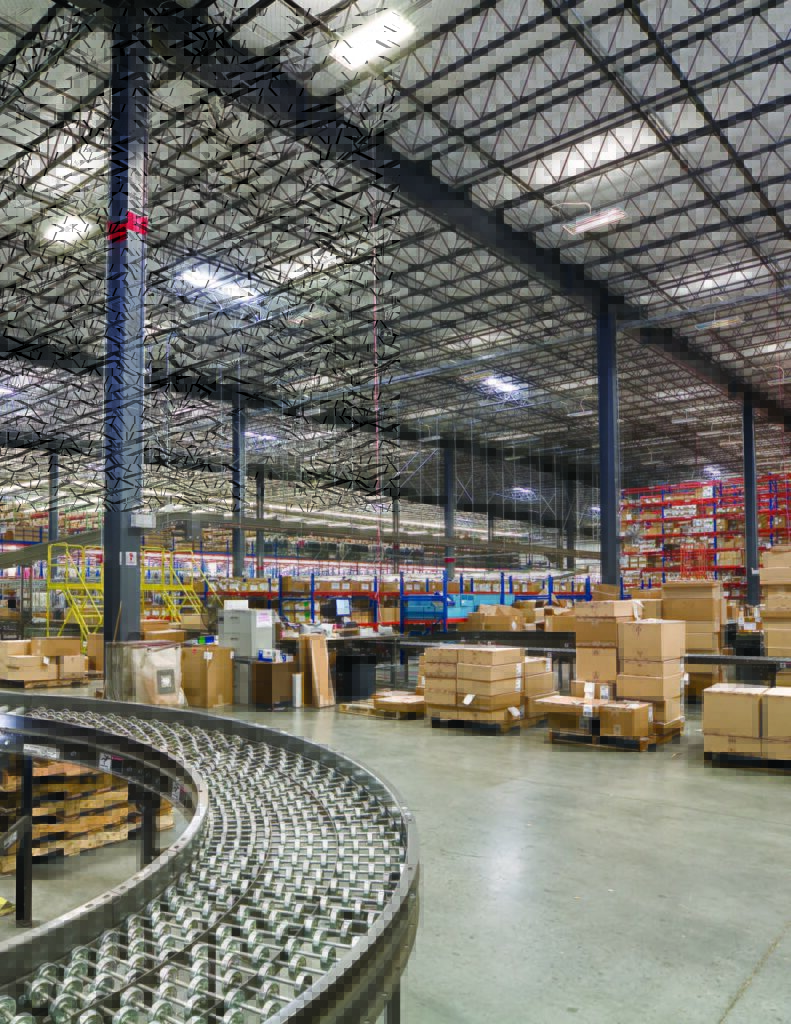 Warehouse and distribution center