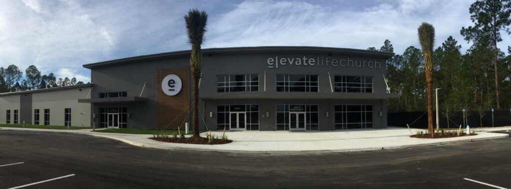 Elevate Life Church Facility in Grey Color